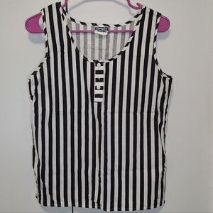 Vintage Simply Basic Striped Top